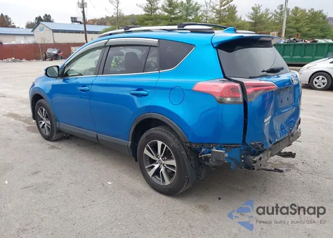 2018 Toyota Rav4 Xle z USA, uszkodzony, nr VIN JTMRFREVXJJ237542